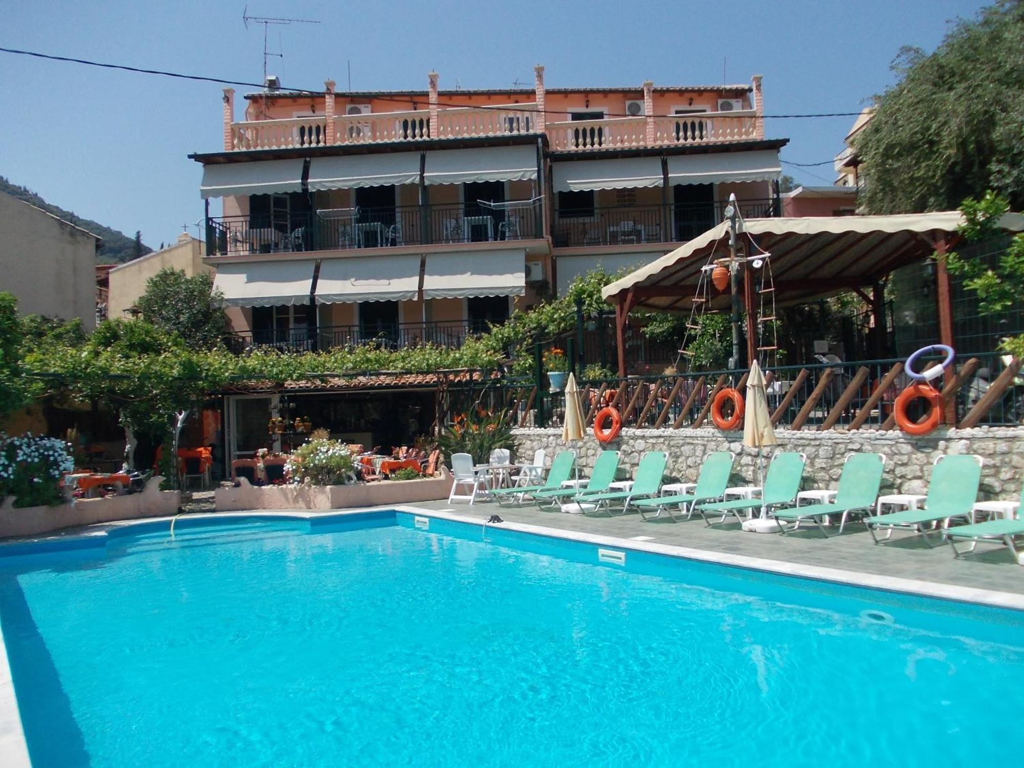 Argo Pool & Bar Aparthotel Benitses  Exterior photo
